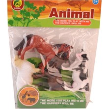 NW NessiWorld Bma-14 Pvc Pakette Dörtlü Çiftlik Hayvanları