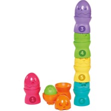 NW NessiWorld 73083 Tomy - Saklambaçlı Yumurta Kule Seti 6-36 Ay