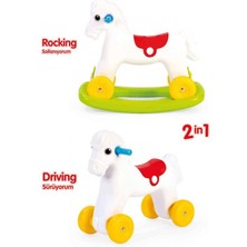 NW NessiWorld Dolu Sallanan Tekerlekli At Kutuda