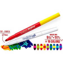 NW NessiWorld Renk Değiştiren Sihirli Keçeli Boya Kalemi