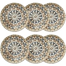 SHC4200 Ephesus Çukur Tabak Seti 23 cm 6'lı