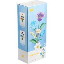 Vagon LZ4602 LOZ Çiçek Blok Seti 488 Parça -Vagon life