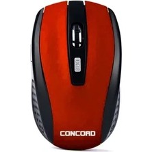Uslucan Alışveriş Kırmızı Kablosuz 6d Optik Mouse