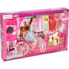 NW NessiWorld 255 Efe, Alisa ve Bisikleti Oyun Seti / +3 Yaş
