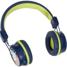 NW NessiWorld S00090370 -Sun-Gle-Ech-Kulaklık Mikrofonlu Katlanabilir Kablosuz Roket Resimli L