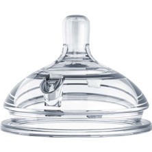 NW NessiWorld Comotomo Silikon 2'li Biberon Emziği Orta Akış 3-6 Ay