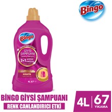 Bingo Giysi Şampuanı 2ın1 Renk Canlandırıcı Etki 4L