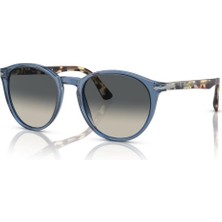 Persol PO3152S 120271 52 Erkek Güneş Gözlüğü Mavi Çerçeve UV 400 Filtreli Mineral Cam