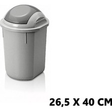 İsmiyle Al Ufo Çöp Kovası 12 Lt. ROYALEKS-M418