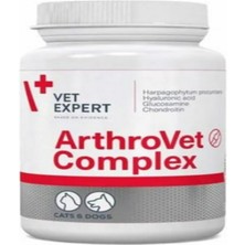Vet Expert Arthrovet Complex Large Breed - Büyük Irk Köpek Eklem, Kıkırdak ve Doğal Ağrı Kesici Tablet (60 Adet)