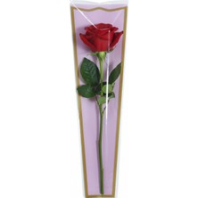 Bekar Ambalaj Tek Gül Poşeti Pembe Renkli 100 Adet