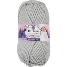 İsmiyle Al 1 Adet Super Chunky Kalın Kışlık El Örgü Ipliği 100 gr K914