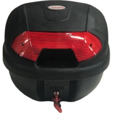 Arwic 32 Litre Motosiklet Arka Çanta Siyah Renk Dayanıklı Malzeme ile Geniş Depolama Alanı