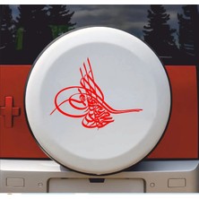 Sticker Usta Osmanlı Tuğrası Tugra Araba Oto Motosiklet Karavan Sticker 00060