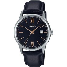 Casio Erkek Kol Saati MTP-V002L-1B3UDF Pilli (Quartz) Siyah Kadran ve Deri Kordon ile Suya Dayanıklı