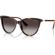VOGUE 5593 W6568G 57 Kadın Güneş Gözlüğü Kahverengi Çerçeve UV 400 Filtreli Modern Tasarım