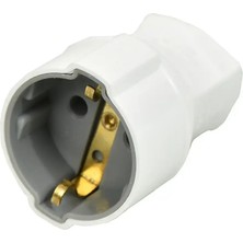 İlk El Grup Ieg™ Topraklı Dişi Fiş Beyaz