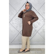 Pys Giyim Kadın Kolye Detaylı Tesettür Tunik