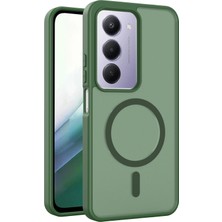 Storozal Joko Xiaomi Redmi 15 4g Jota Magsafe Kapak - Koyu Yeşil