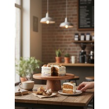 Akayev Akasya Konik Ayaklı Sunum 24CM