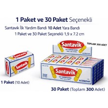 İlk El Grup Ieg™ Santavik Ilk Yardım Bandı Yara Bandı 10LU 1 Paket