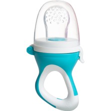 Babyjem Silikon Yumuşak Uçlu Meyve Süzgeçi Sebze Emziği Mavi
