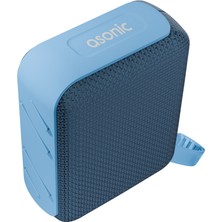İlk El Grup Ieg™ Asonıc As-03 Mavi 5W Bt/usb/tf/tws 1200MAH Batarya Bluetooth V5.3 Kablosuz Taşınabilir Spe