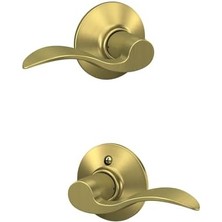 Velora Hall And Closet Lever, Satin (F10 Acc 608)