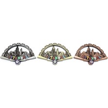 Istanbul Temalı Metal Magnet Model 2