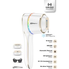 Pirantech Bhrl-15 Ipl Lazer Epilasyon Cihazı Buz Soğutmalı, 10 Seviye, Kablosuz & Kablolu