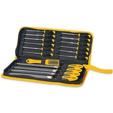 Velora 17 Parça Profesyonel Eğe Seti, Metal Işleme ve Taşlama Için, Model SGS1355