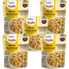 Yayla Yemek Hazır Kinoalı Bulgur Pilavı 250 gr X5