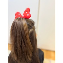 Joinkidz Minnie Detaylı Kadife Saç Lastiği