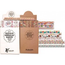 Keskin Color Ambalaj Kağıdı 70X100 Desenli Karışık Renk 350-99