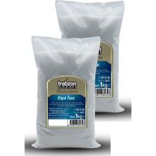 Trabzon Pazarı Rafineli, Iyotsuz Öğütülmüş Kaya Tuzu 2x1 Kg