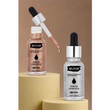 Uslucan Alışveriş 2'li Damlalık Şişeli Likit Aydınlatıcı Highlighter Seti