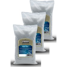 Trabzon Pazarı Rafineli, Iyotsuz Öğütülmüş Kaya Tuzu 3x1 Kg