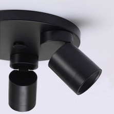 IKEA Nymåne Antrasit 25 cm Spot Lamba