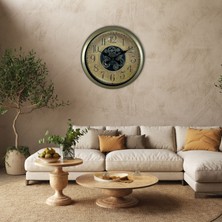 Zentime Nostalgia 60 cm Çarklı Duvar Saati