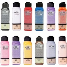 Artdeco Akrilik Boya Seti 12'li 140 ml Renkli Su Bazlı Toksik Olmayan Özelliklerle