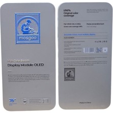 OEM Mosgoo Samsung Note 10 Plus Uyumlu LCD Ekran Kasalı OLED - Siyah