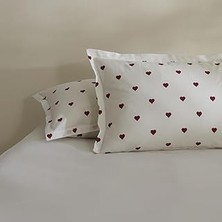 SHC4200 Amour 2'li Yastık Kılıfı Kırmızı