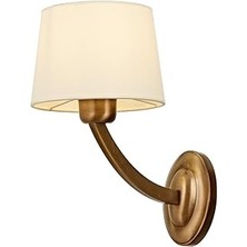 SHC4200 Avonni AP-60362-1ES Eskitme Kaplama Aplik E27 Metal Kumaş 14X30CM