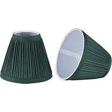 SHC4200 Aspen Creative 33123-2, Avize Pileli Klipsli Avcı Yeşil Gölge, 7,62 cm Üst x 15,24 cm Alt x 12,7 cm