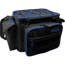 Kendo Sahte Balık Çantası Suya Dayanıklı Kumaş ve Şık Tasarım 30x25x20 cm 4 Parça Kapasite