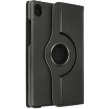 İlk El Grup  Lenovo Tab M8 Kılıf 360 Tablet Deri Kılıf - Siyah