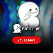 Bigo Live 235 Elmas Dijital Oyun Pinleri Aylık Süreli Kullanım İçin Özel Ürün