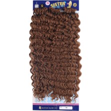 İlk El Grup Sister Afro Dalgası Saç - Bakır 30