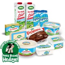Sütaş Avantajlı Paket Kahvaltı Ürünleri 10 Adet Tam Yağlı Süt Tereyağı Ayran ve Daha Fazlası