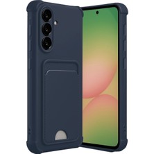 Fitcase Samsung Galaxy A17 Cardy Soft Kartlık Cepli Silikon Kapak